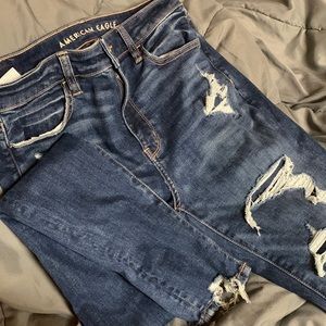 size 8 american eagle jeans